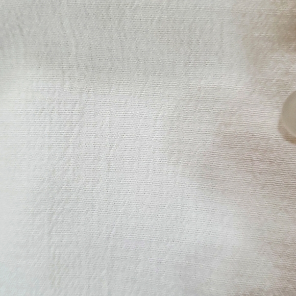 Vintage Christopher and banks blouse. Med white nwot - Picture 4 of 7